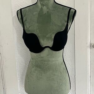 Push-up  Black Women's Bra